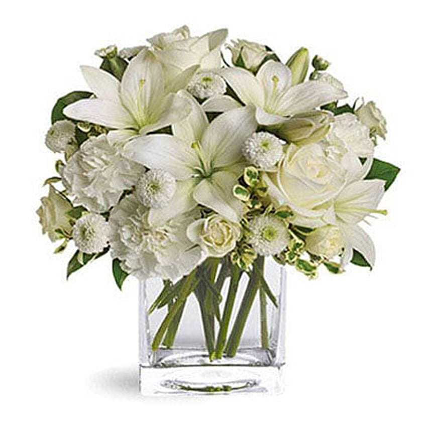 Stunning White Beauty: 