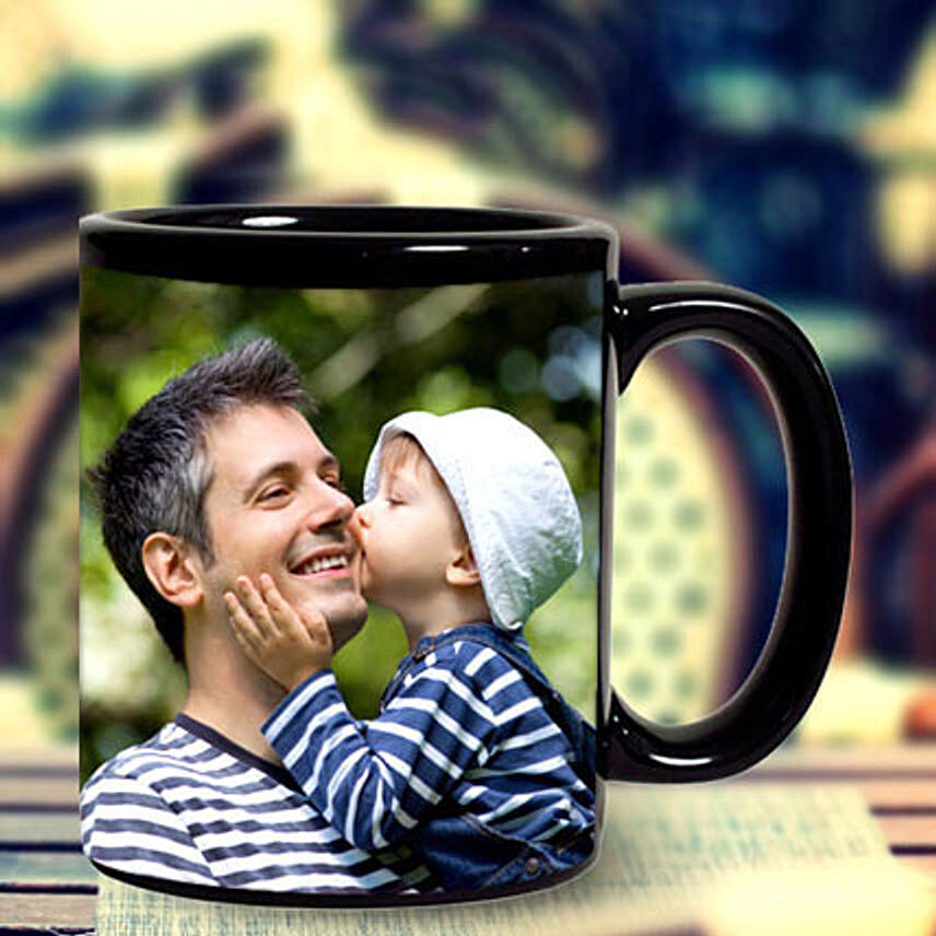 Personalized Black Mug: Personalised Gifts For Dad