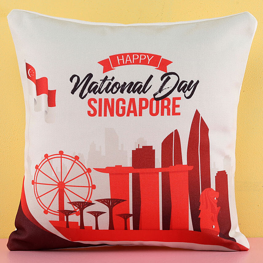 Happy National Day Cushion: National Day Gifts