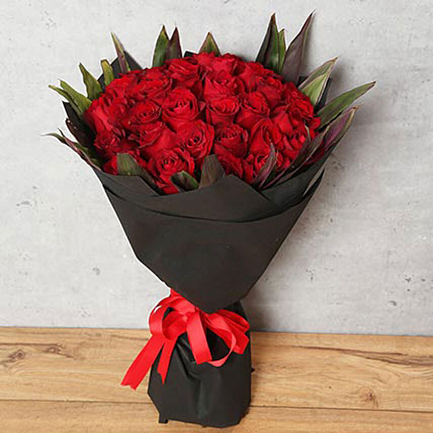 Red Roses Bouquet: Birthday Bouquets