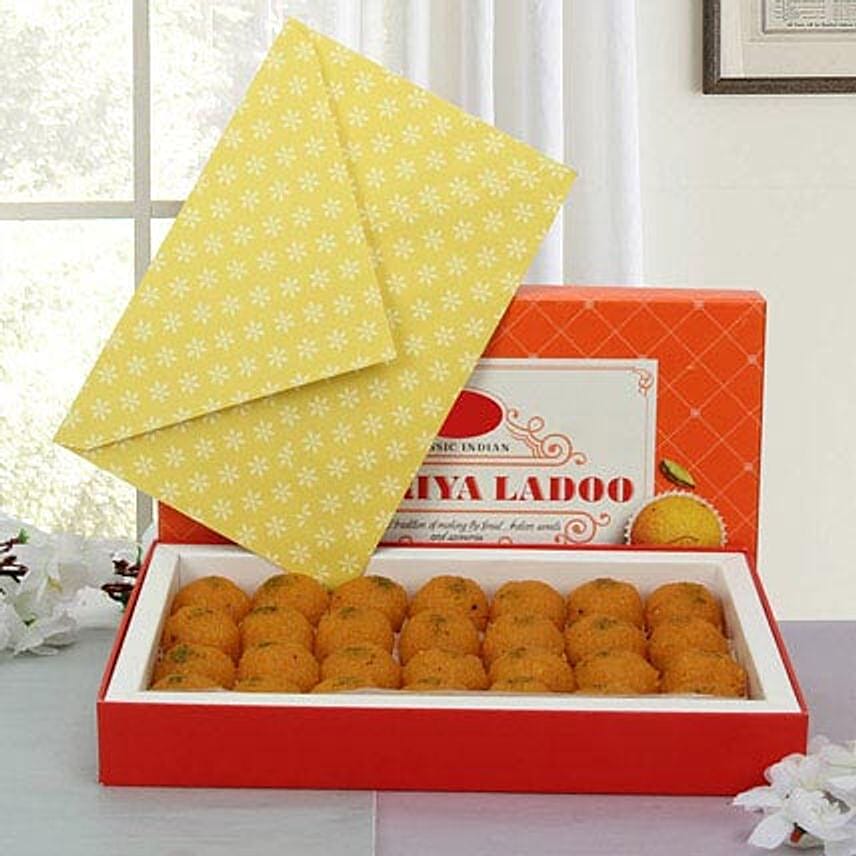 Box of Motichoor Laddoo: Deepavali Gifts Singapore