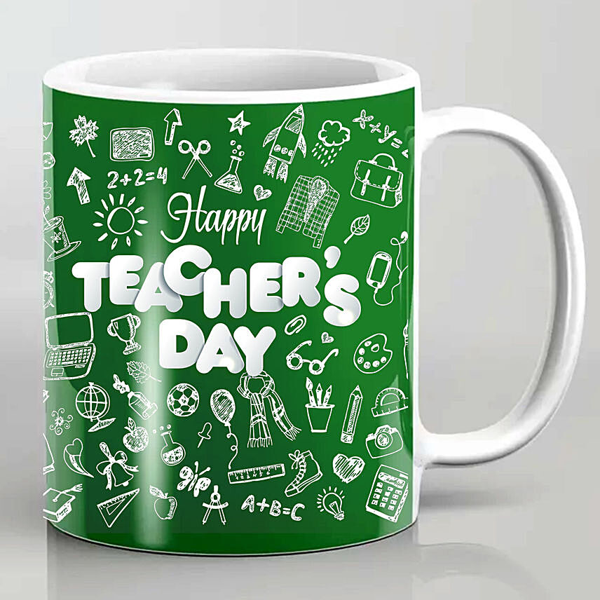 Happy Teachers Day Mug: Personalised Teachers Day Gifts