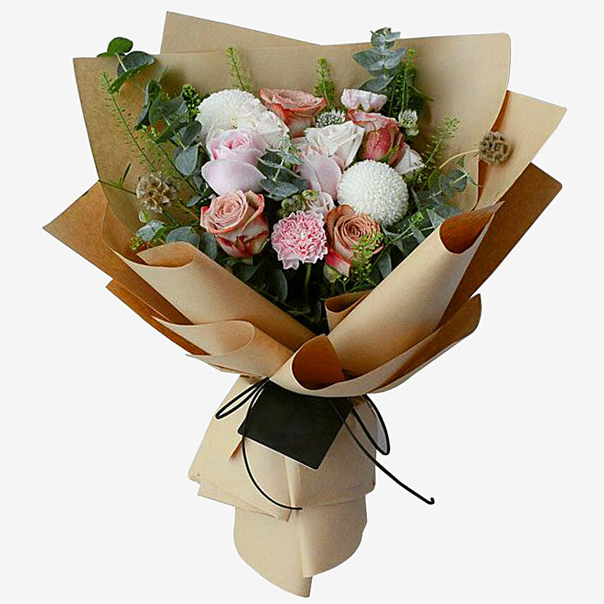 Serene Floral Vibes: Carnations Arrangements 