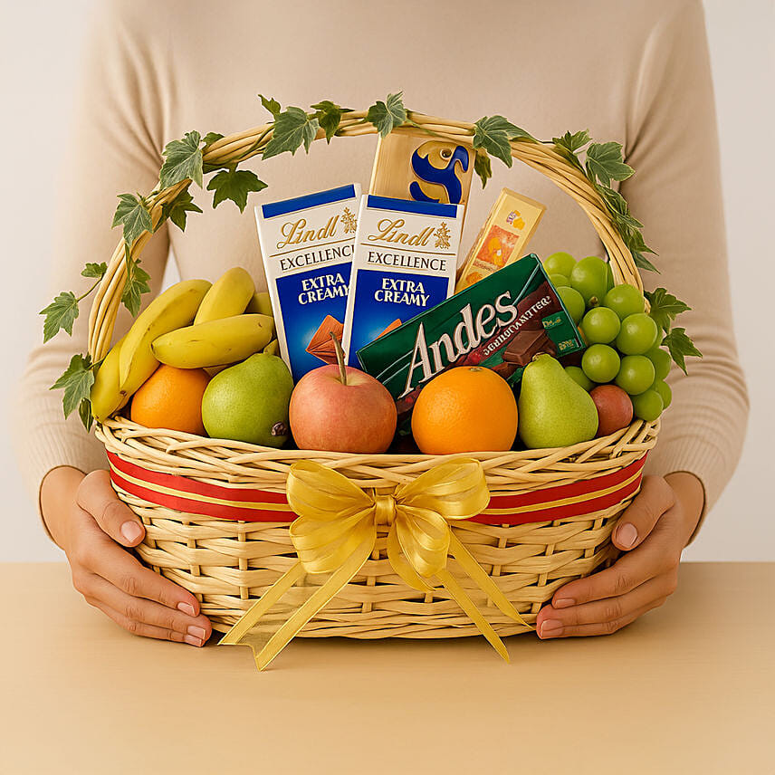 Fruitful Hamper: Flower Baskets