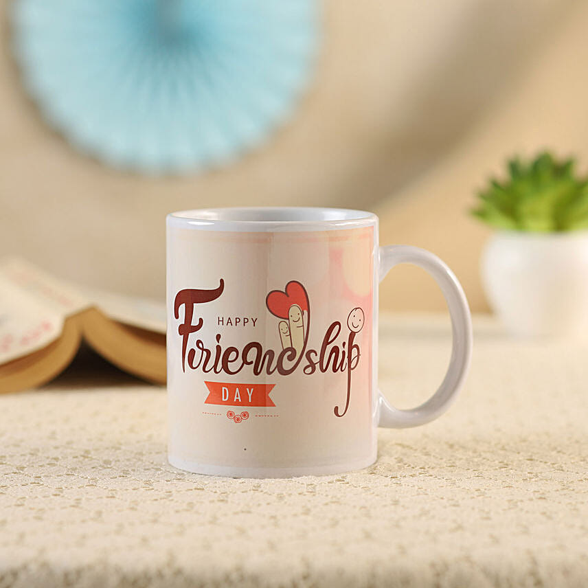 Friendship Day Printed Mug: Friendship Day Gifts