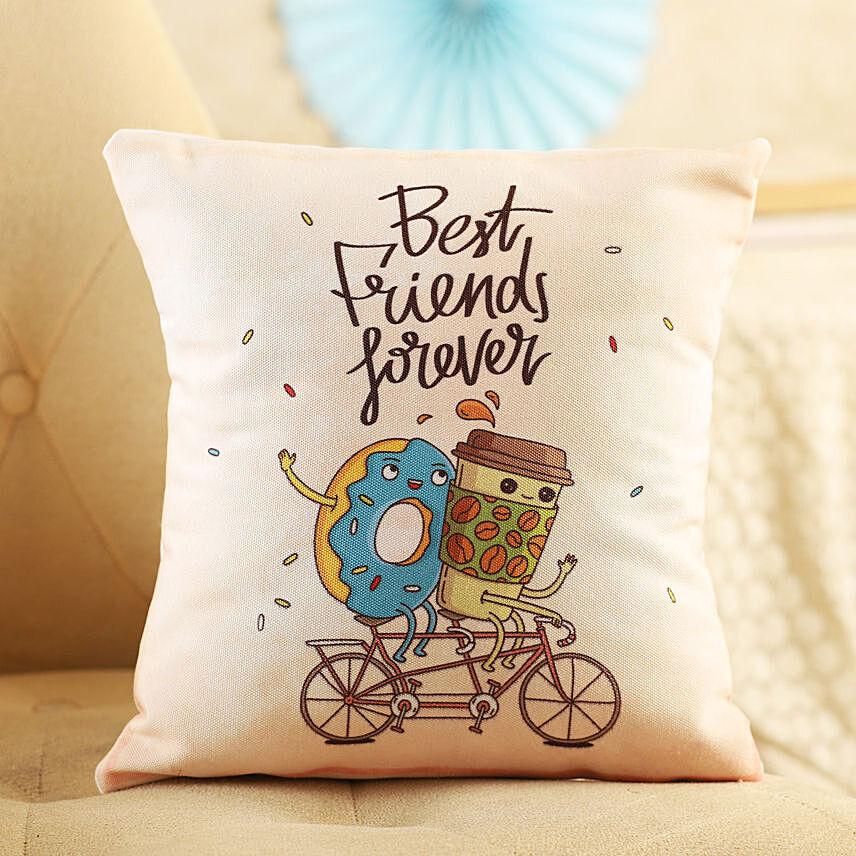 Best Friends Forever Cushion: Friendship Day Gifts