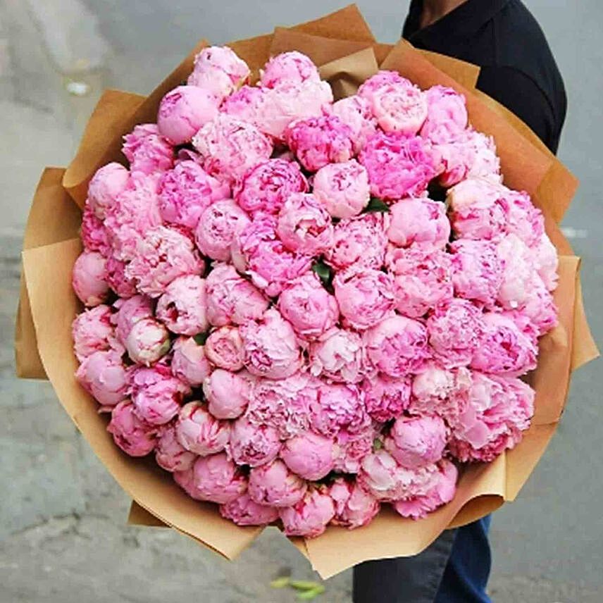 Everlasting Love Peonies Bouquet: Experiential Gifts