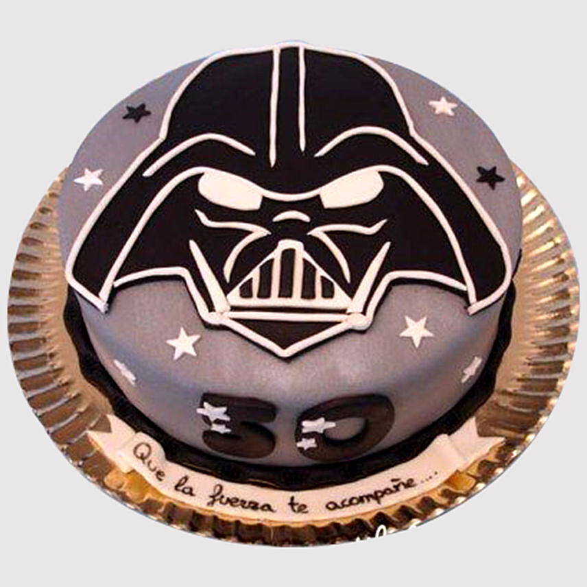 Darth Vader Special Fondant Cake: Star Wars Birthday Cakes