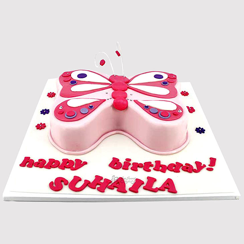 Designer Butterfly Cake: Butterfly Cakes for Kids