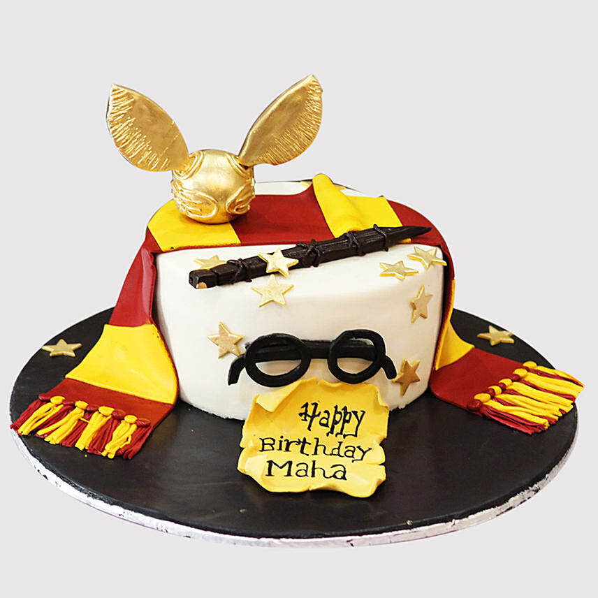 Gryffindor Quidditch Team Cake: Harry Potter Birthday Cakes