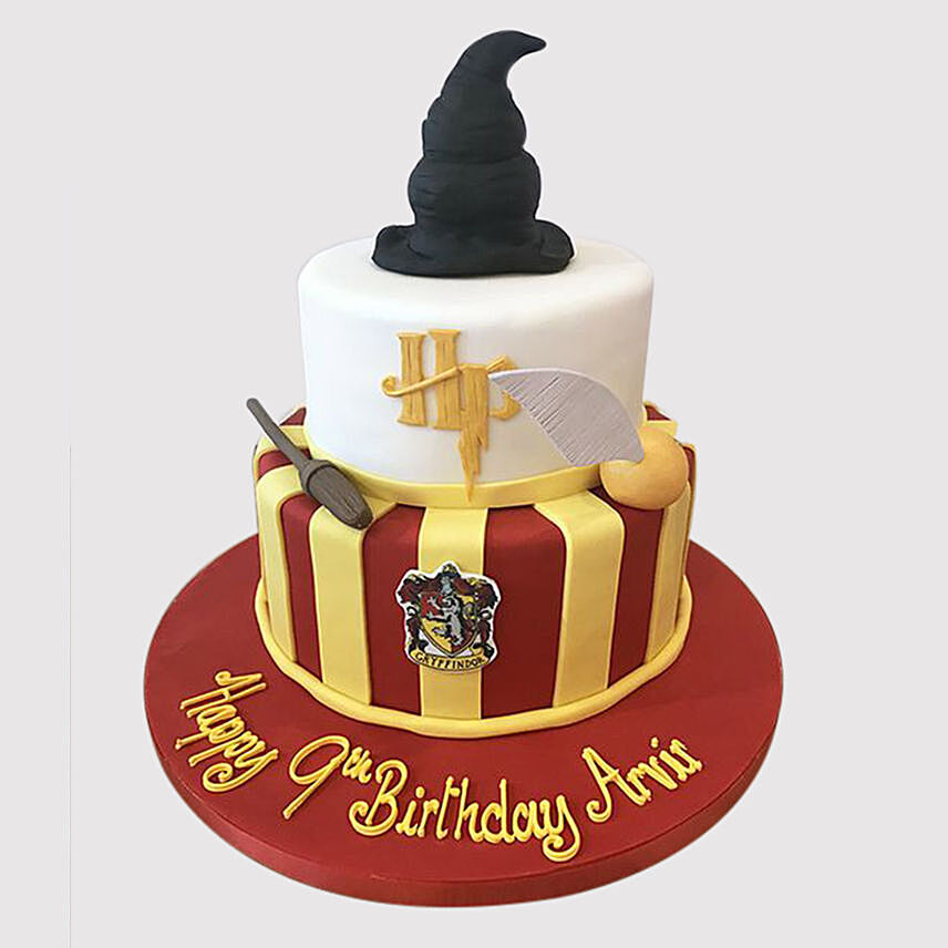 Harry Potter Theme Fondant Cake: Harry Potter Cakes