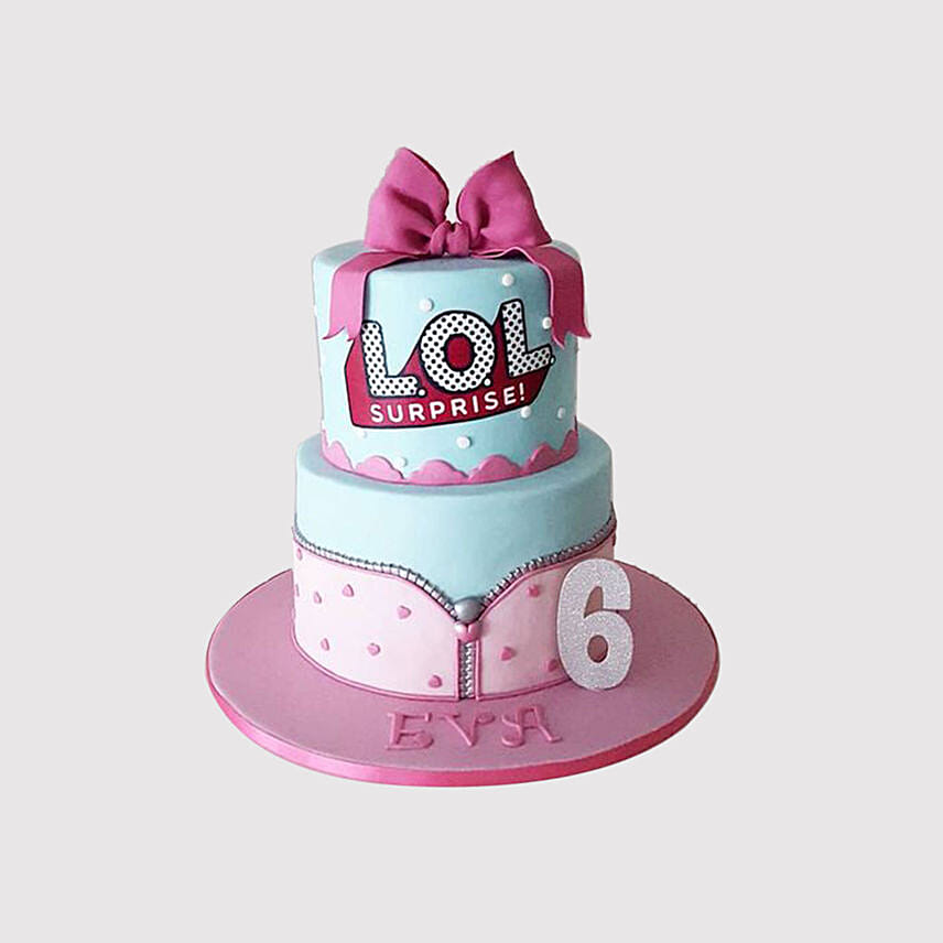 LOL Surprise 2 Tier Cake: Lol Cakes 