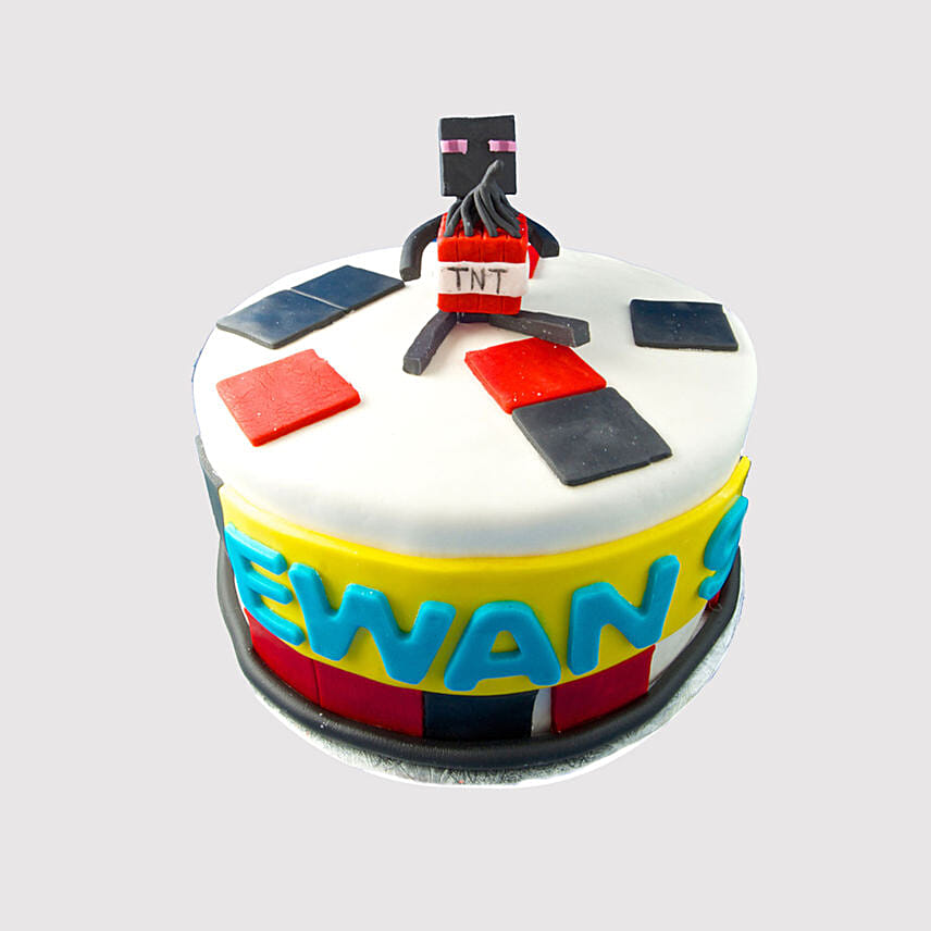 Minecraft TNT Cake: Minecraft Cakes Singapore