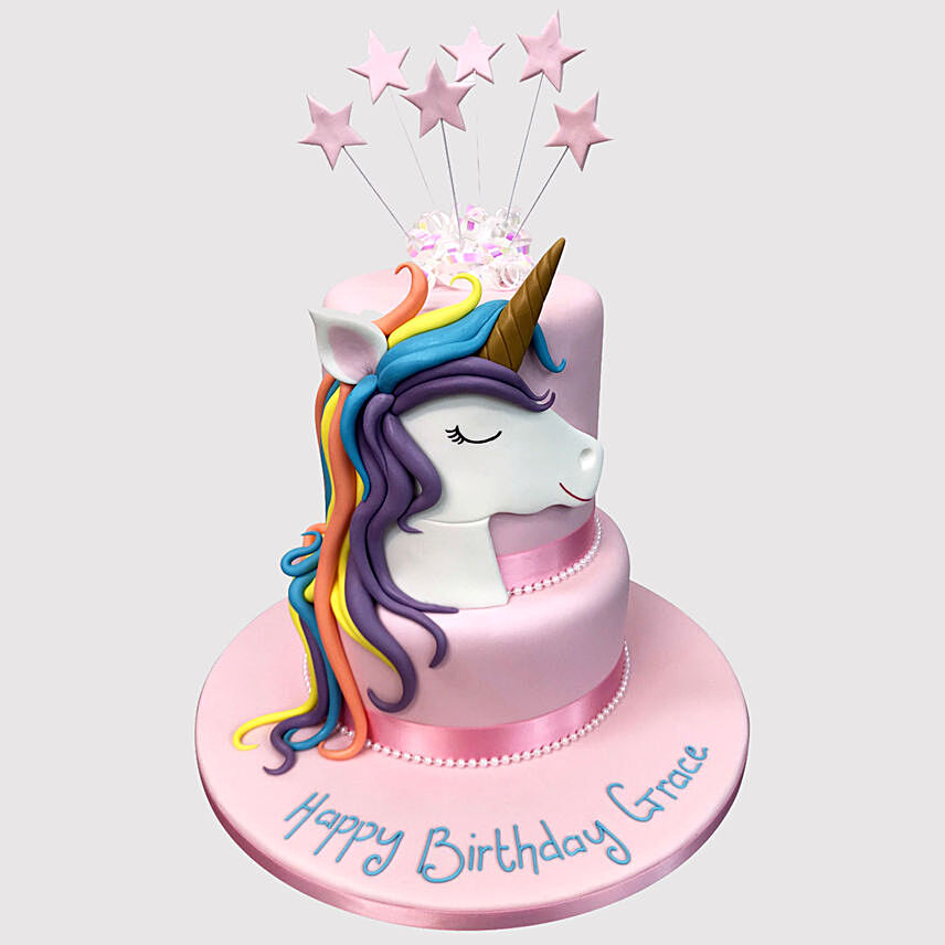 Starry Unicorn Cake: Unicorn Cakes