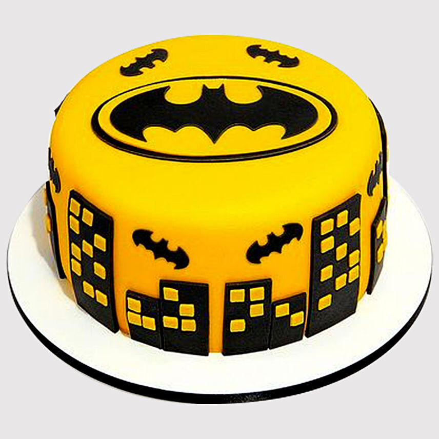 The Dark Knight Fondant Cake: Batman Birthday Cakes
