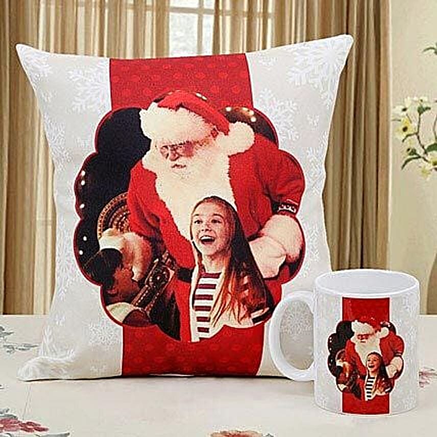 Personalised Christmas Indulgence: Christmas Pillows Gifts