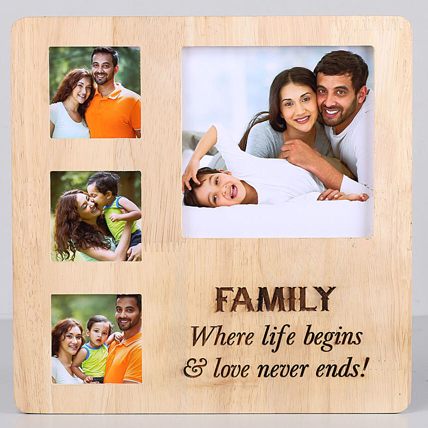 Perfect Family Personalised Photo Frame: 