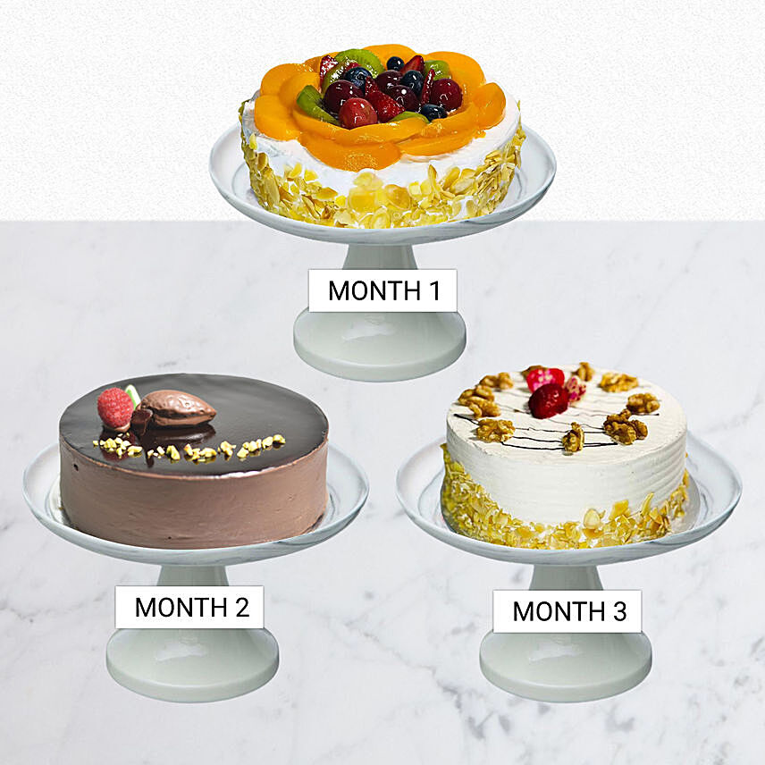 Sweet Cake Club For 3 Months: Retirement Cakes