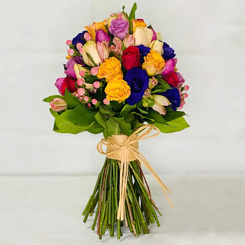 Lethal Combination: Mixed Flowers Bouquet