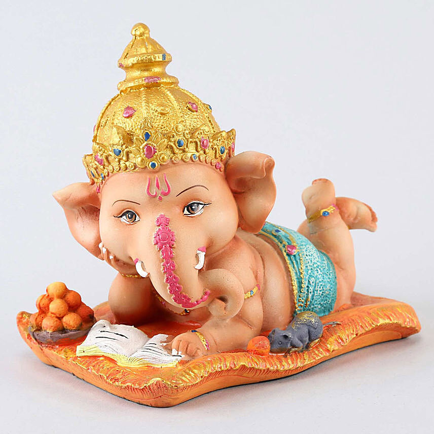 Lying Lord Bal Ganesha: Home Accessories