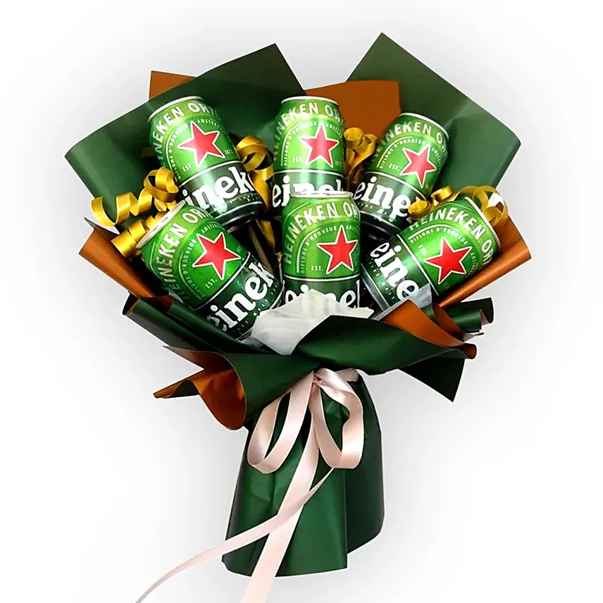 Elegant Beer Bouquet: Gifts For Men