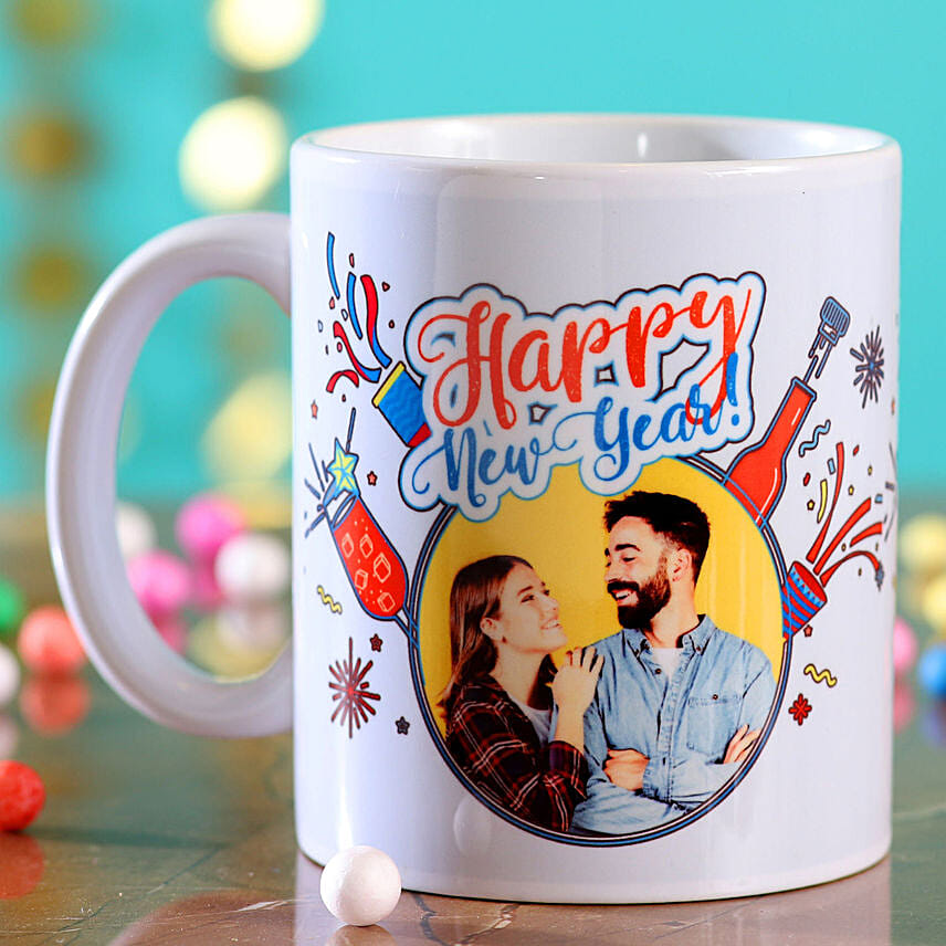 Personalised Happy New year Mug: New Year Gifts