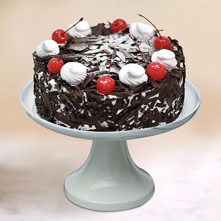 Appetizing Black Forest Cake: Retirement Cakes