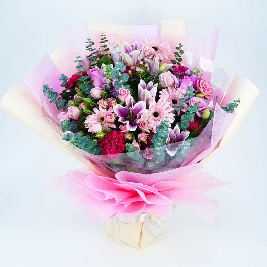 Flowers Beauty Bouquet: Congratulations Gifts