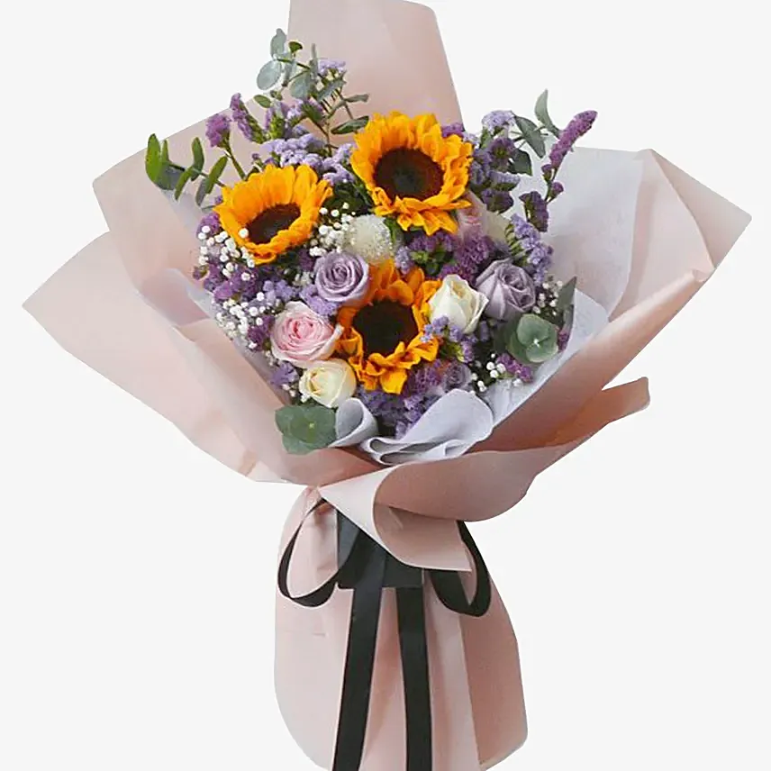 Happy Sunshine Bouquet: Graduation Gifts