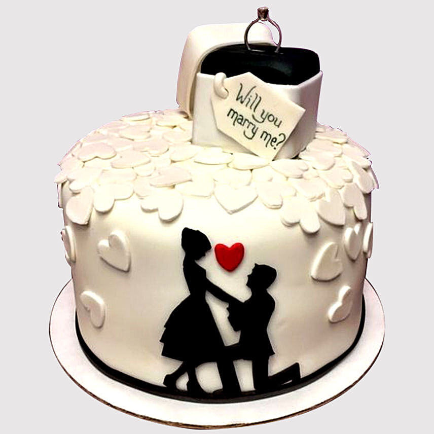 Propose Her Cake: Charming Engagement Cakes