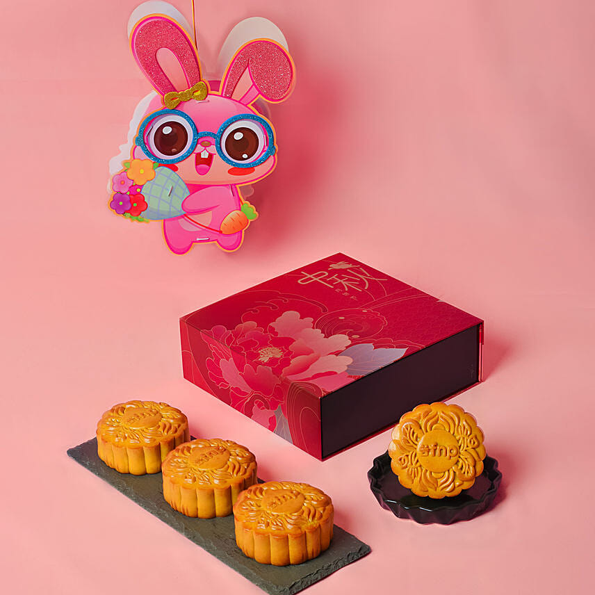 Mooncakes Box And Toy Lantern: Mooncake Singapore