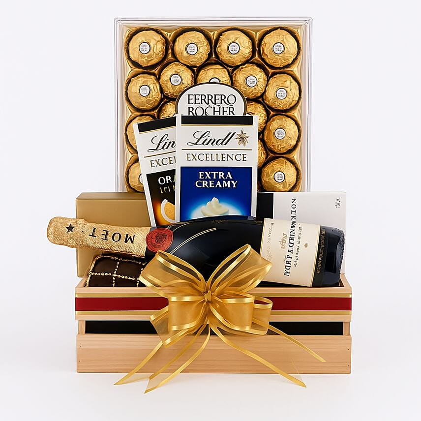 Piccolo Champagne Gift Hamper: Wine Hampers