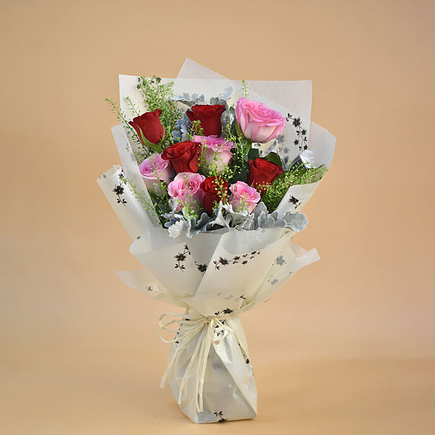 Rosy Dream Bouquet: Bouquet of Roses