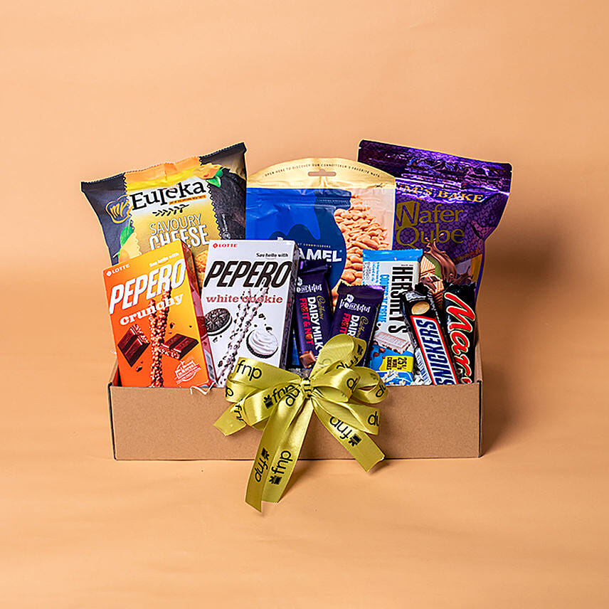 Choco Nuts Treats Gift Hamper: Gift Hamper Delivery