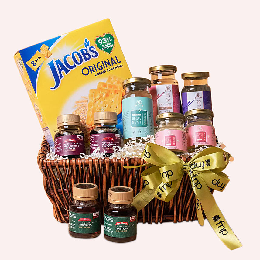 Wellness Wishes Gift Hamper: Hampers Singapore