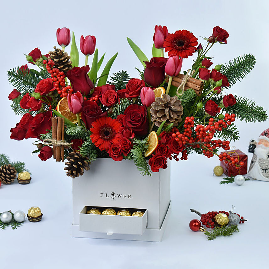 Grand Christmas Wishes Flowers: Christmas Flowers