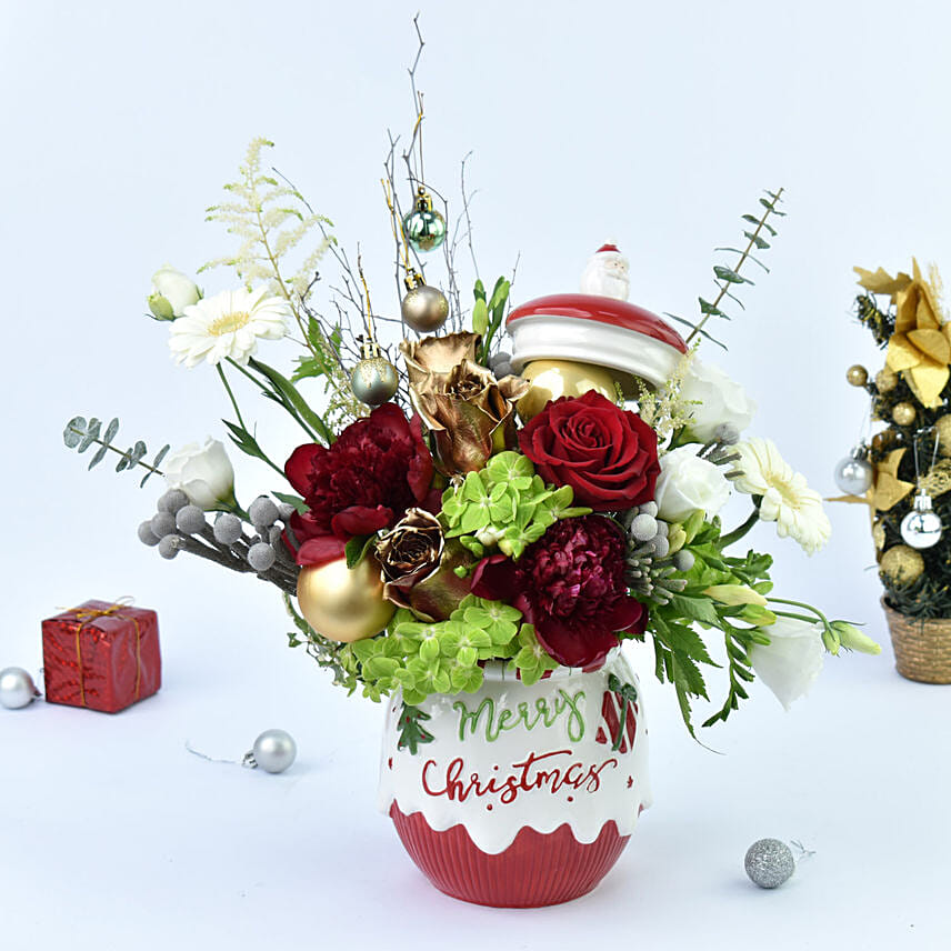 Merry And Joyous Christmas Flowers: Christmas Flowers
