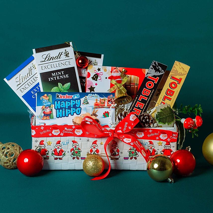 X-Mas Chocolates Hamper: Christmas Chocolates