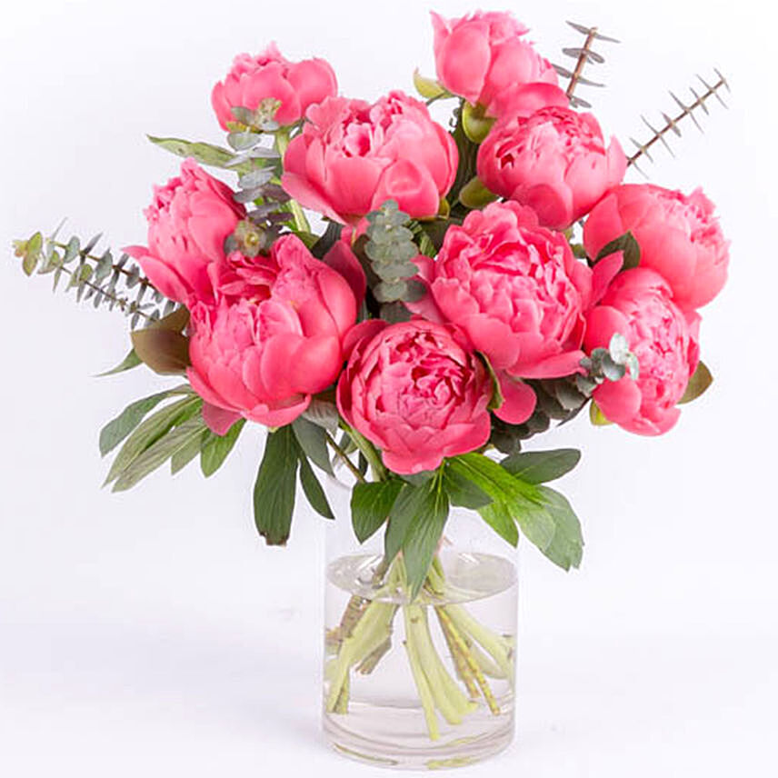 Perfect Pink Peonies: Peonies Flowers