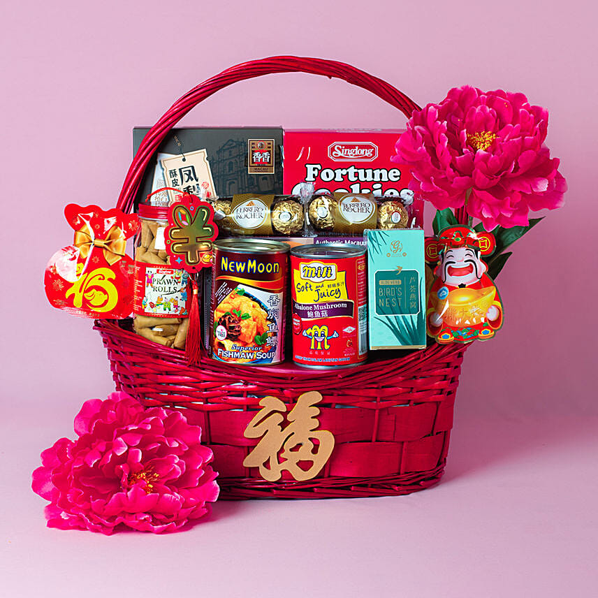 Good Thoughts Goodies Basket: Abalone Hampers