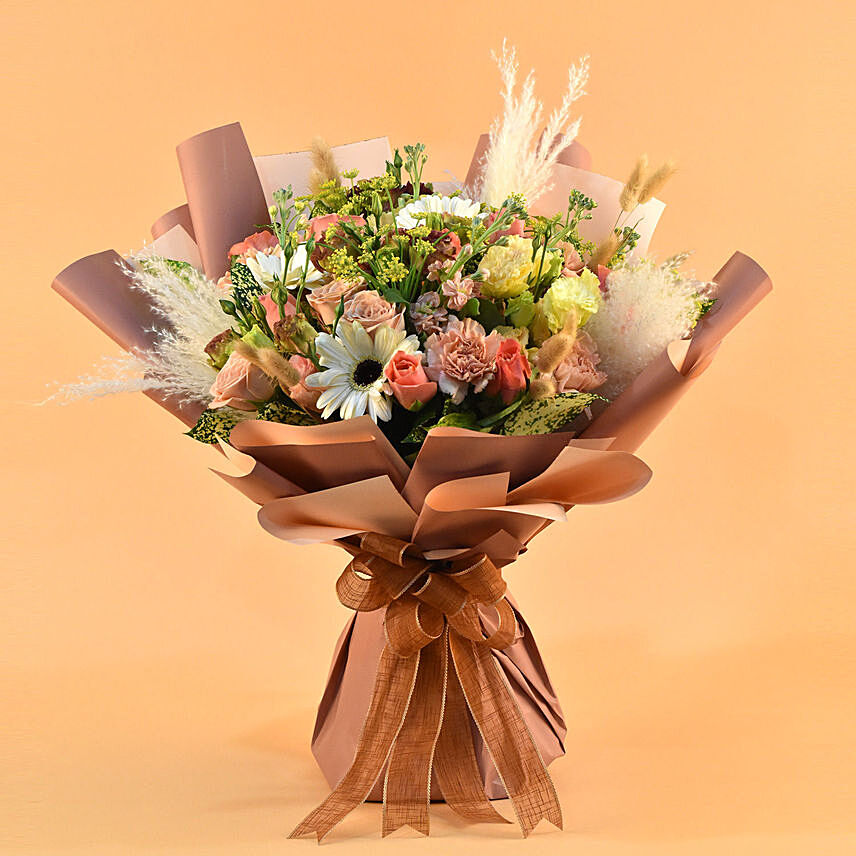 Glamorous Blooms Bouquet: Congratulations Flowers