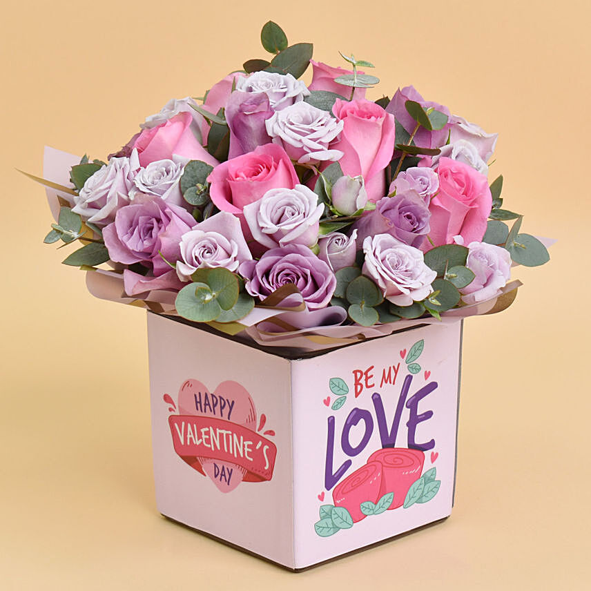 Beautiful Feeling Of Love: Valentine Rose Delivery