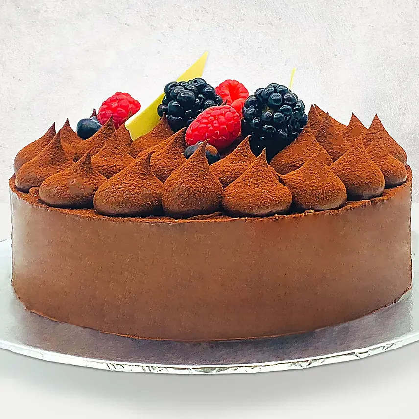 Chocolate Truffle Cream Cake: Cake Delivery Singapore