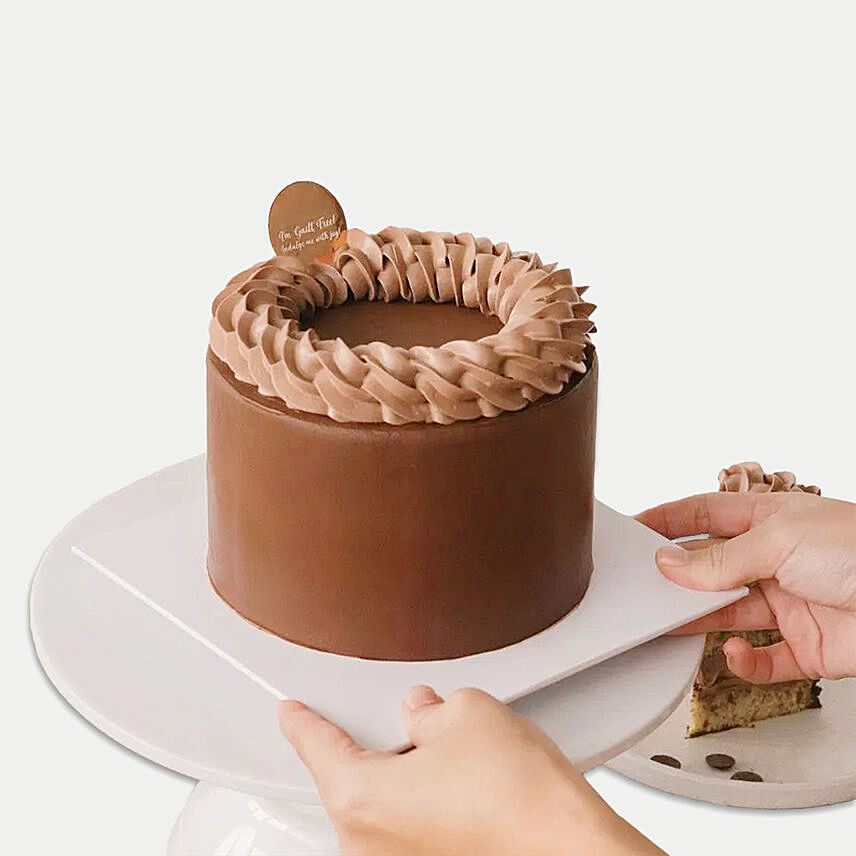 Scrumptious Chocolate Cake: Eggless Cakes
