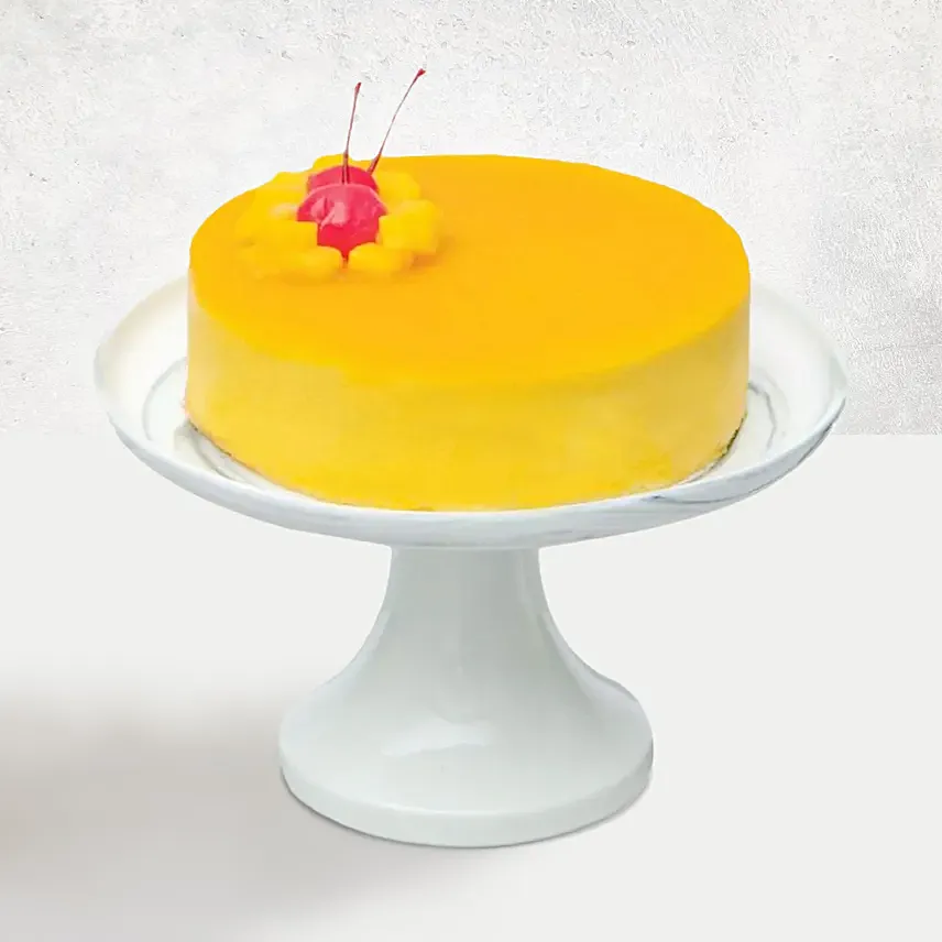 Tangy Mango Mousse Cake: Cakes 