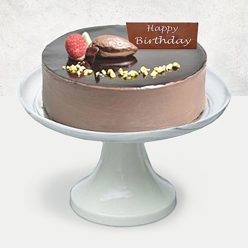 Chocolaty Birthday Cake: For Mom