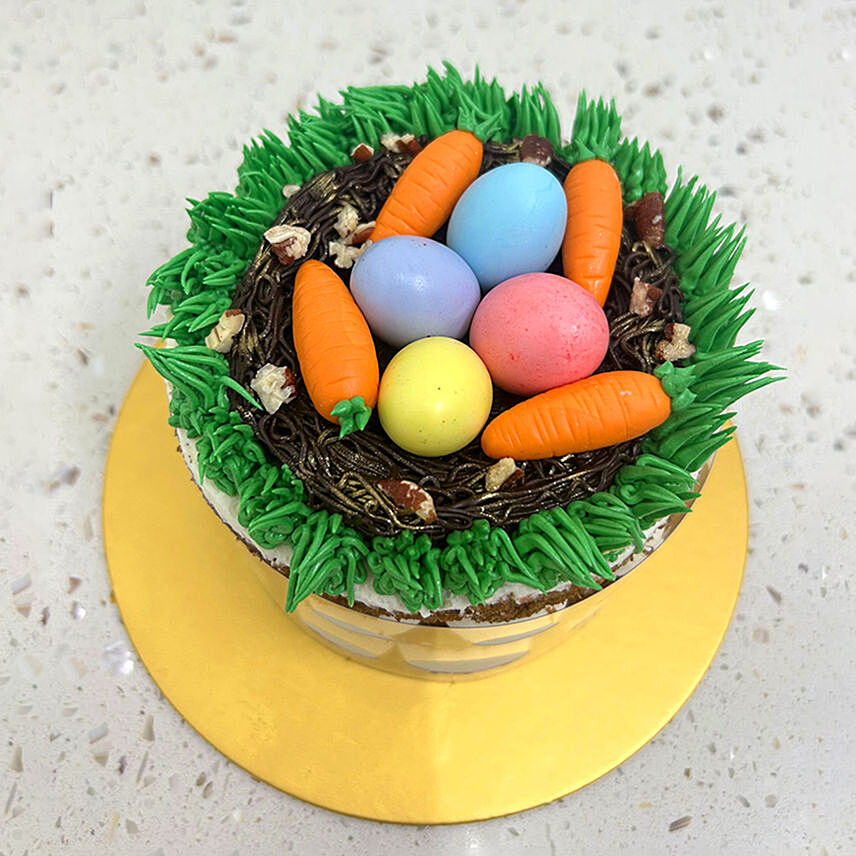 Easter Carrot Cake with Cream Cheese - 4 Inches: Easter Gifts