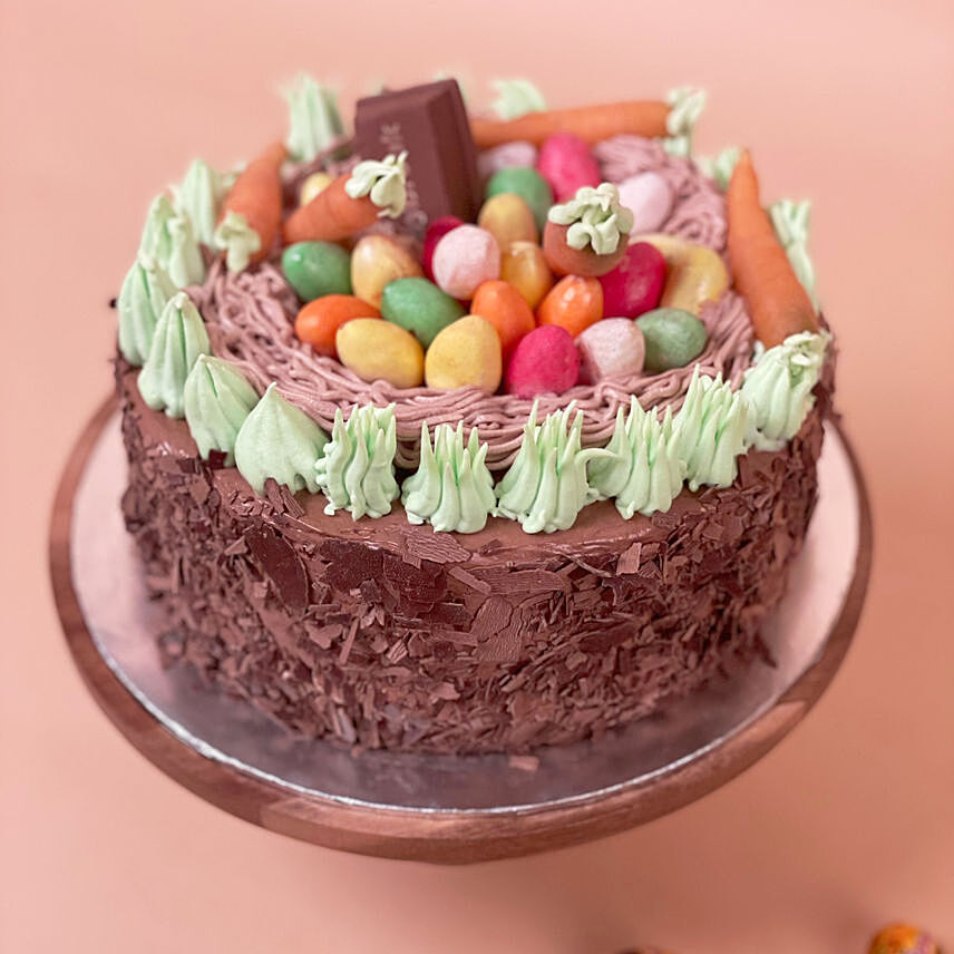Easter Special Vanilla Sponge Cake 6 Inches: Easter Gift Ideas