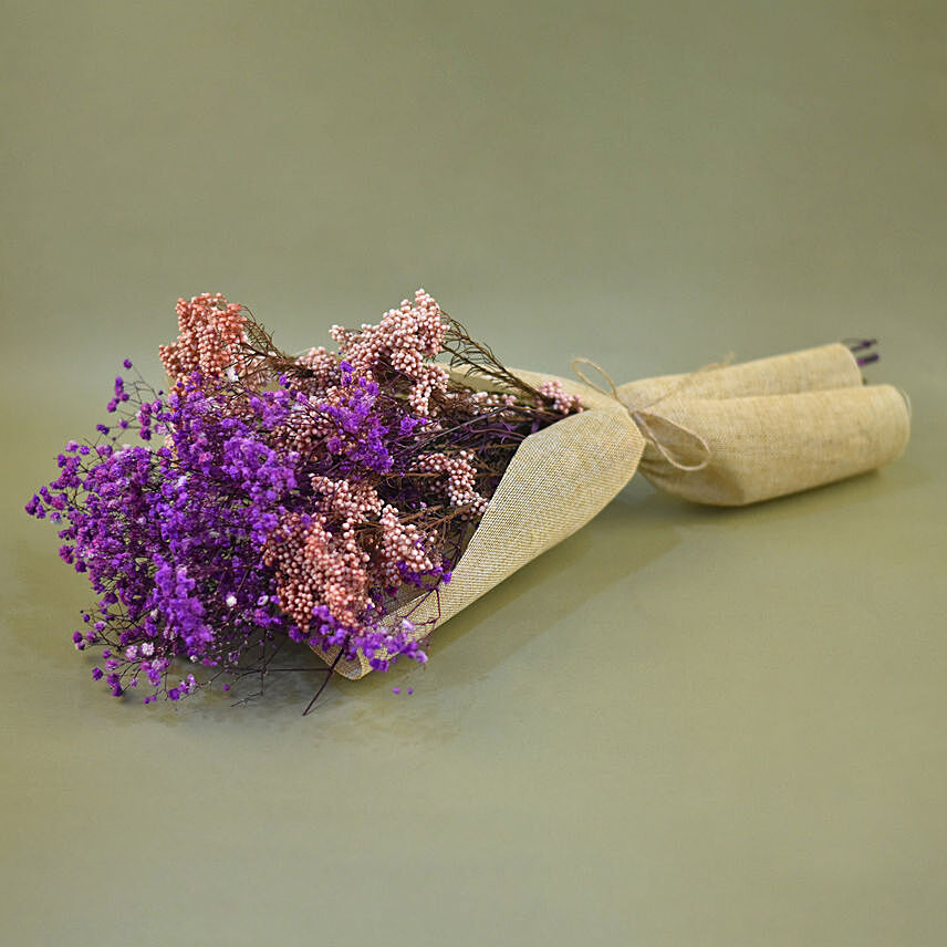 Pretty In Purple Bouquet: Dried Bouquets Singapore