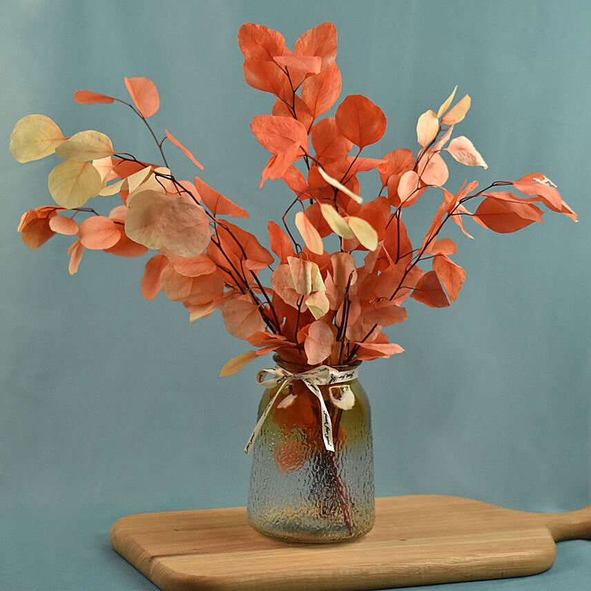 Shades of Populas Vase Arrangement: Flowers For Men